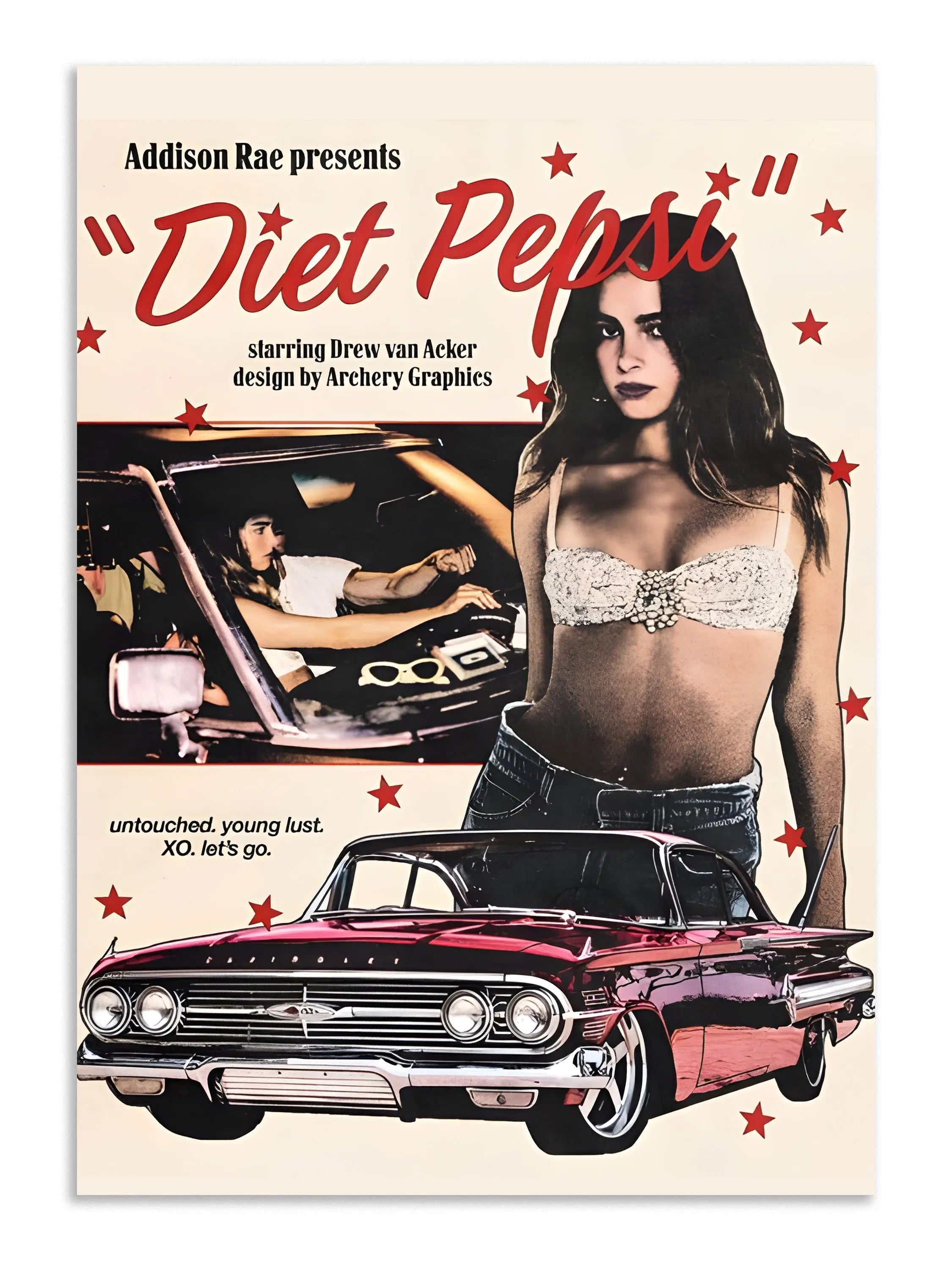 Diet Pepsi Vintage Poster Lazywalls